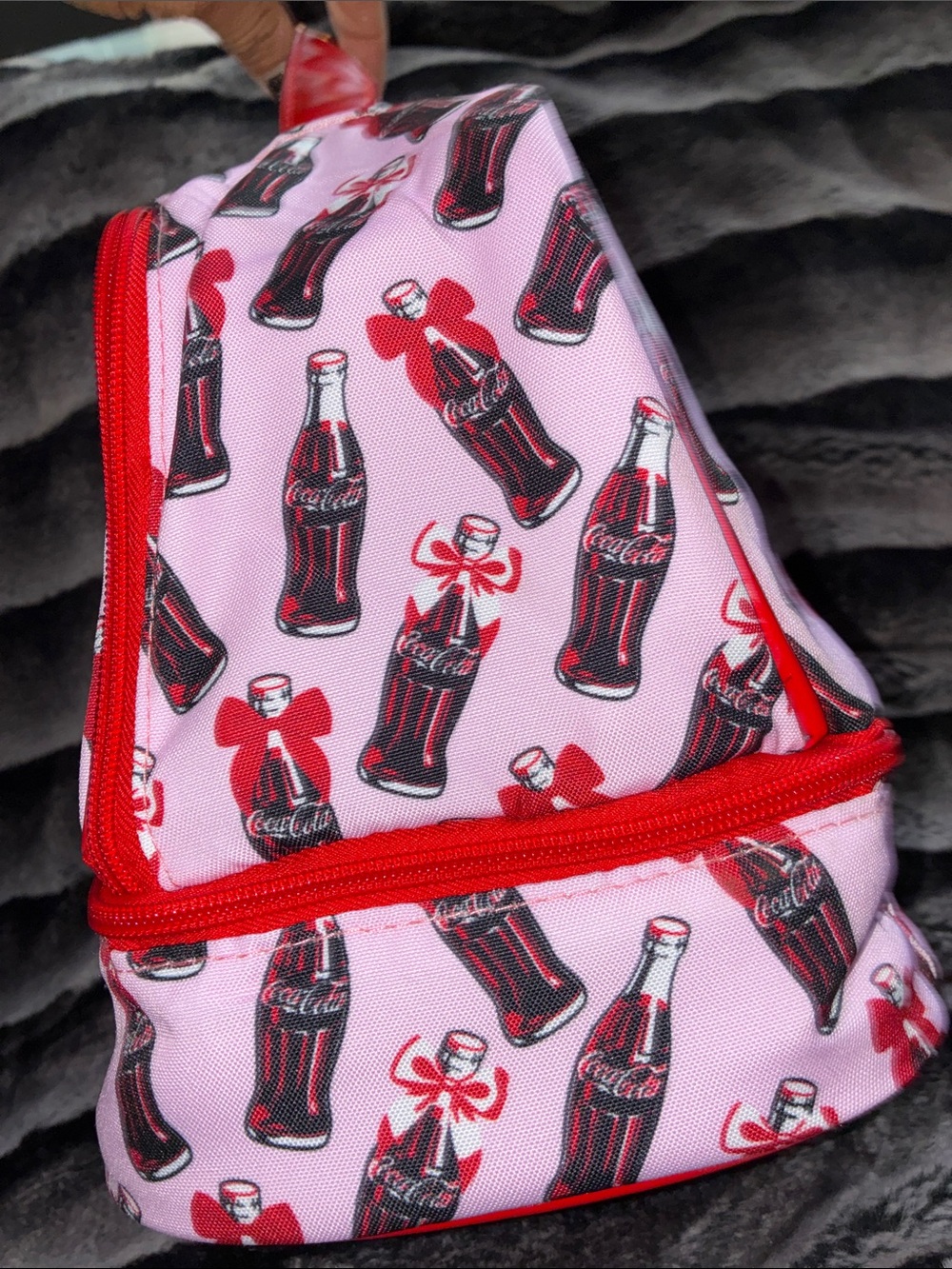 Coca Cola pink insulated lunch bag - Picture 3 of 4